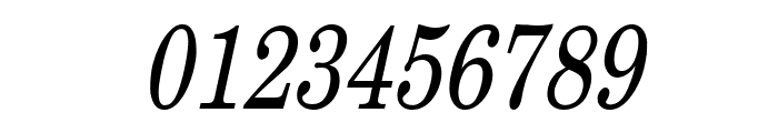 New Boston Thin Italic Font OTHER CHARS