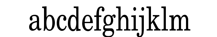 New Boston Thin Normal Font LOWERCASE