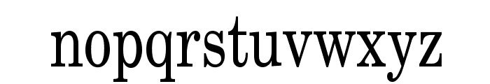 New Boston Thin Normal Font LOWERCASE