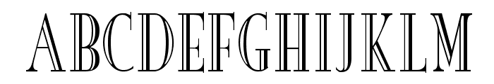 New Eng. Engr. Condensed Normal Font UPPERCASE