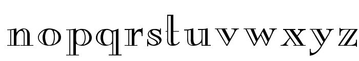 New Eng. Engr. Wide Normal Font LOWERCASE