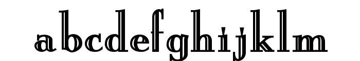 New England Engraved Bold Font LOWERCASE