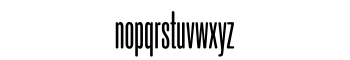 New Grotesk Round ONE Font LOWERCASE