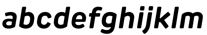 New Rubrik Edge Bold Italic Font LOWERCASE