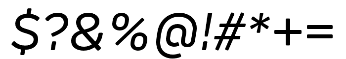 New Rubrik Edge Regular Italic Font OTHER CHARS