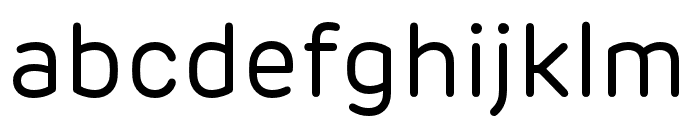 New Rubrik Regular Font LOWERCASE