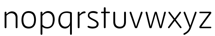 New Zen Light Font LOWERCASE