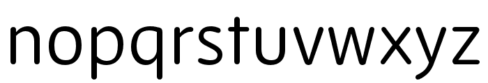 New Zen Regular Font LOWERCASE