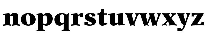 NewAsterLTStd-Black Font LOWERCASE