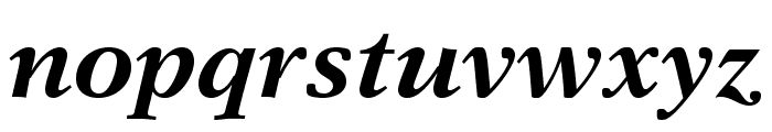 NewAsterLTStd-BoldIt Font LOWERCASE