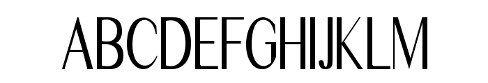 NewTimeon-CondensedRegular Font UPPERCASE