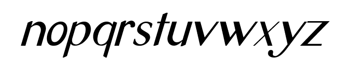 NewTimeonItalic Font LOWERCASE