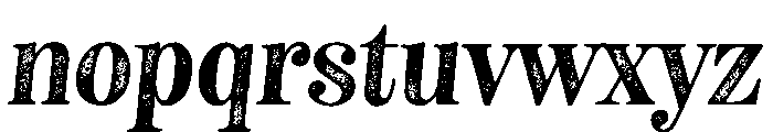 NeatoSerif RegularItalicRough Font LOWERCASE