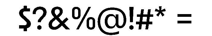 Neighbor Medium Font OTHER CHARS