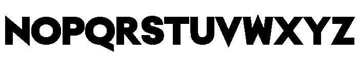 NeoGeo Black 85983767 Font UPPERCASE