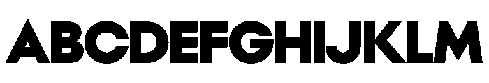 NeoGeo Black C79abd95 Font UPPERCASE