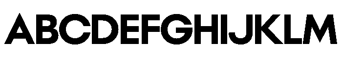 NeoGeo Bold 1763273b Font UPPERCASE