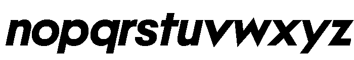 NeoGeo BoldItalic A6cbd2d7 Font LOWERCASE