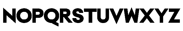 NeoGeo ExtraBold 894e52e5 Font UPPERCASE
