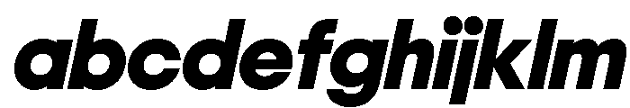 NeoGeo ExtraBoldItalic C6b168d8 FONT