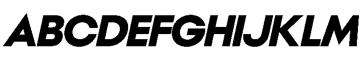 NeoGeo ExtraBoldItalic D95c70c2 Font UPPERCASE