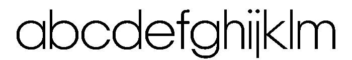 NeoGeo ExtraLight A52232ee FONT