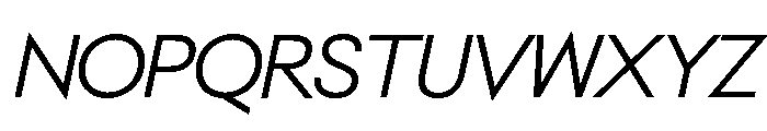 NeoGeo LightItalic Bf978dbe Font UPPERCASE