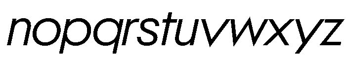NeoGeo LightItalic Bf978dbe Font LOWERCASE