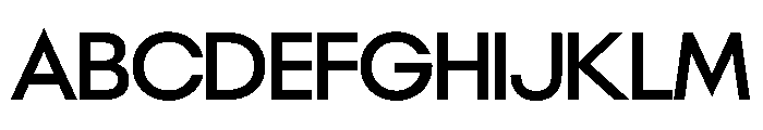 NeoGeo Medium 60f65408 Font UPPERCASE
