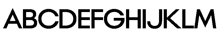 NeoGeo Medium 8183d279 Font UPPERCASE