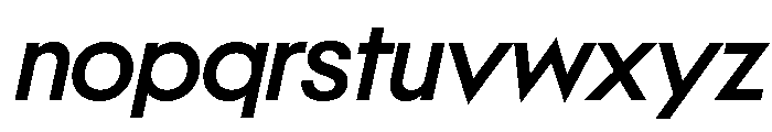 NeoGeo MediumItalic 3f8e7de4 Font LOWERCASE