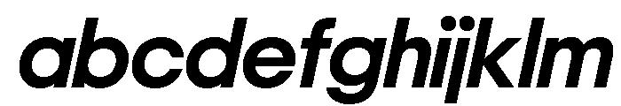 NeoGeo SemiBoldItalic C0ace865 FONT