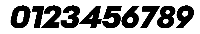 NeoGeoVAR BlackItalic Instance Font OTHER CHARS