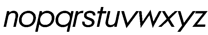 NeoGeoVAR BookItalic Instance 529e1658 Font LOWERCASE