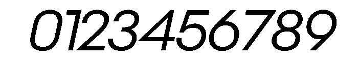 NeoGeoVAR BookItalic Instance Font OTHER CHARS