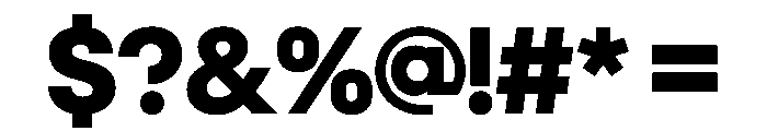 NeoGeoVAR ExtraBold Instance Font OTHER CHARS