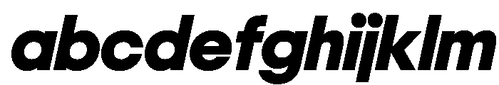 NeoGeoVAR ExtraBoldItalic Instance Eaf1e051 FONT