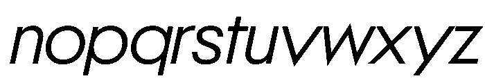 NeoGeoVAR LightItalic Instance Da9276c7 Font LOWERCASE
