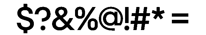 NeoGeoVAR Medium Instance Font OTHER CHARS