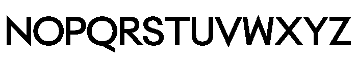 NeoGeoVAR Medium Instance Font UPPERCASE