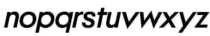 NeoGeoVAR MediumItalic Instance C7cd5836 Font LOWERCASE