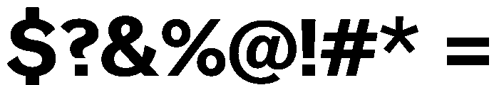 Neptun NordBold Instance Font OTHER CHARS