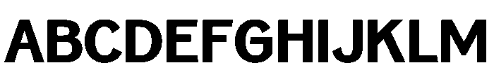 Neptun NordBold Instance Font UPPERCASE