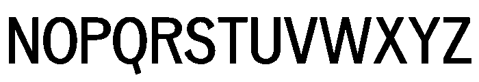 Neptun NordCondensedMedium Instance Font UPPERCASE