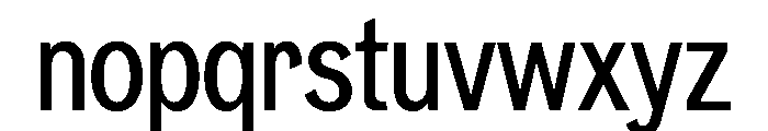 Neptun NordCondensedMedium Instance Font LOWERCASE