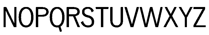 Neptun NordCondensedRegular Instance Font UPPERCASE