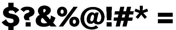 Neptun NordExtraBold Instance Font OTHER CHARS