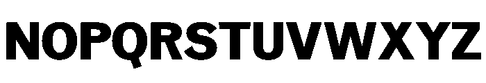 Neptun NordExtraBold Instance Font UPPERCASE