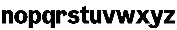 Neptun NordExtraBold Instance Font LOWERCASE