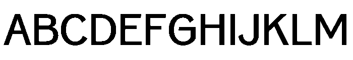 Neptun NordMedium Instance Font UPPERCASE